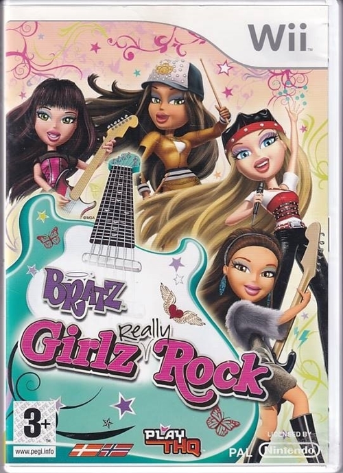 Bratz Girlz Really Rock - Dansk - Nintendo Wii (B Grade) (Genbrug)